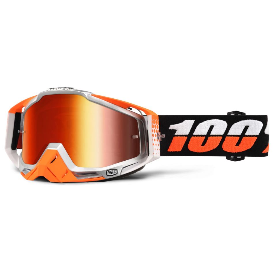 100% - Racecraft Ultrasonic очки, линза зеркальная, красная