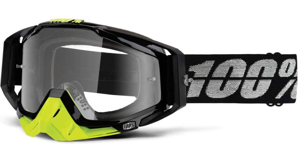 100% - Racecraft Stealth очки, прозрачная линза