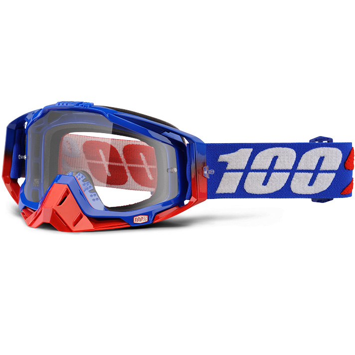 100% - Racecraft Republic очки, прозрачная линза