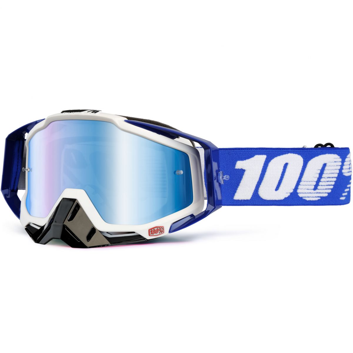 100% - Racecraft Cobalt Blue очки, линза зеркальная, синяя