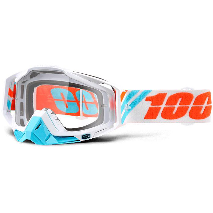 100% - Racecraft Calculus Ice очки, линза прозрачная,