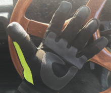 Противоударные перчатки Clutch Gear MXVSBFL утепленные