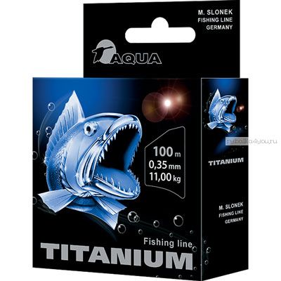 Леска монофильная Aqua Titanium 100м