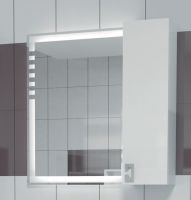 Навесной шкаф-зеркало Acqusto 700 (Аквисто) 70х70 схема 1