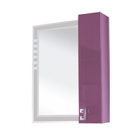 Навесной шкаф-зеркало Acqusto 600 (Аквисто) 60х70 схема 2