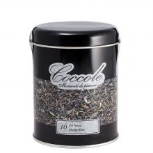 Чай чёрный Coccole Дарджилинг в жестяной банке - 100 г (Италия)