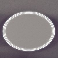 Зеркало с подсветкой Eletto 1000 (Элетто) 100х64 схема 1