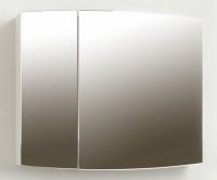 Навесной шкаф-зеркало Inizio 600 60х57 схема 1