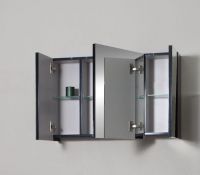 Навесной шкаф-зеркало Vanto (Ванто) 80х50 схема 2