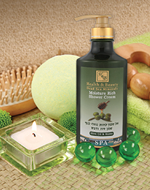 Увлажняющий крем для душа Оливковое масло и Мёд Health & Beauty (Хелс энд Бьюти) 780 мл
