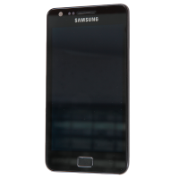 LCD (Дисплей) Samsung i9100 Galaxy S2 (в сборе с тачскрином) (в раме) (black) Оригинал
