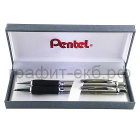 Набор Pentel STERLING Ручка шариковая + карандаш B460SS4 65А