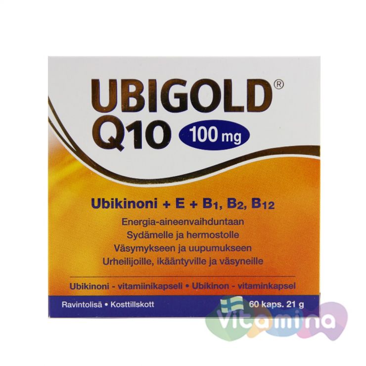 Убиголд Q10 / Ubigold Q10, 100 мг
