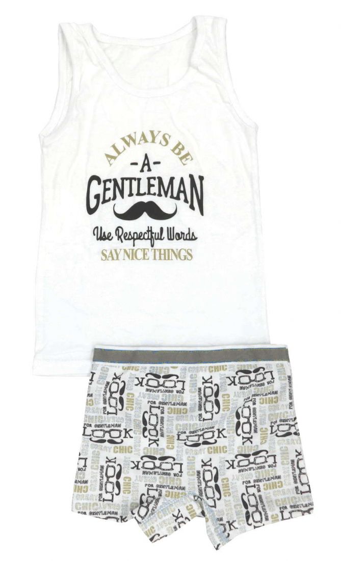 Комплект белья для мальчика Gentleman
