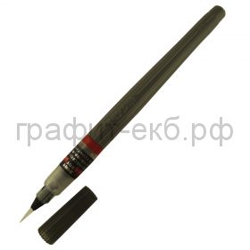 Ручка-кисть Pentel Brush Pen для каллиграфии черная пигментные чернила тонкая XFP5F