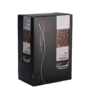 Чай черный Дарджилинг Coccole Momenti di piacere Te Nero Darjeeling в пакетиках (Италия)