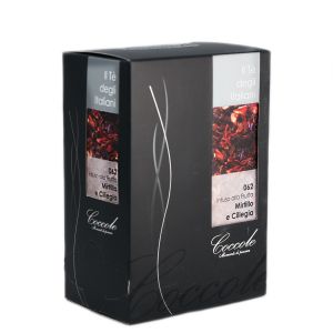 Чай фруктовый Черника и вишня Coccole Mirtillo e Ciliegia в пакетиках (Италия)