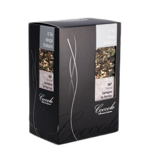 Чай травяной Будь здоров Coccole Tisana Sempre in Forma в пакетиках (Италия)