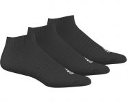 Носки 3 пары чёрные Adidas Performance No-Show Thin AA2312