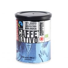 Кофе  молотый  без кофеина Goppion Caffe Нативо БИО Арабика 100% - 250 г (Италия)