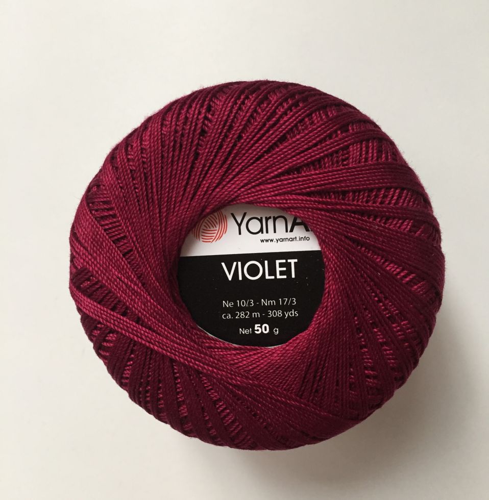 Violet (Yarnart) 0112-бордо
