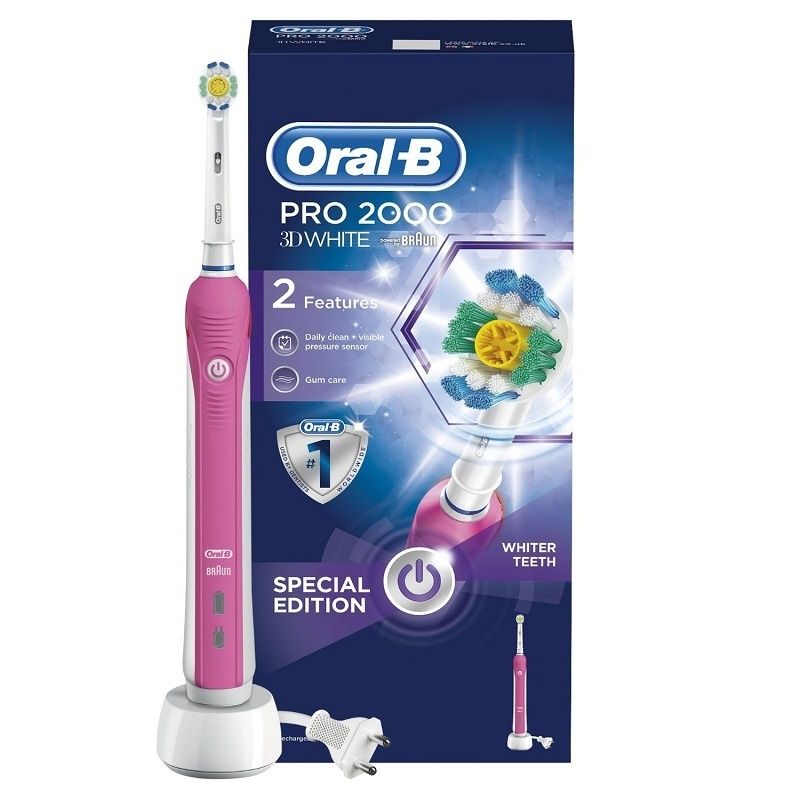 Электрическая зубная щетка Oral-B Professional Care 500 Pink (D16.513.U)