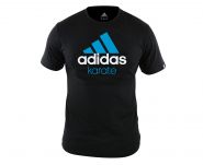 Футболка чёрно-синяя Adidas Community T-Shirt Karate ADICTK
