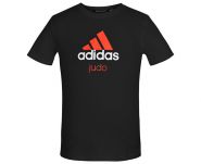 Футболка чёрно-оранжевая Adidas Community T-Shirt Judo ADICTJ
