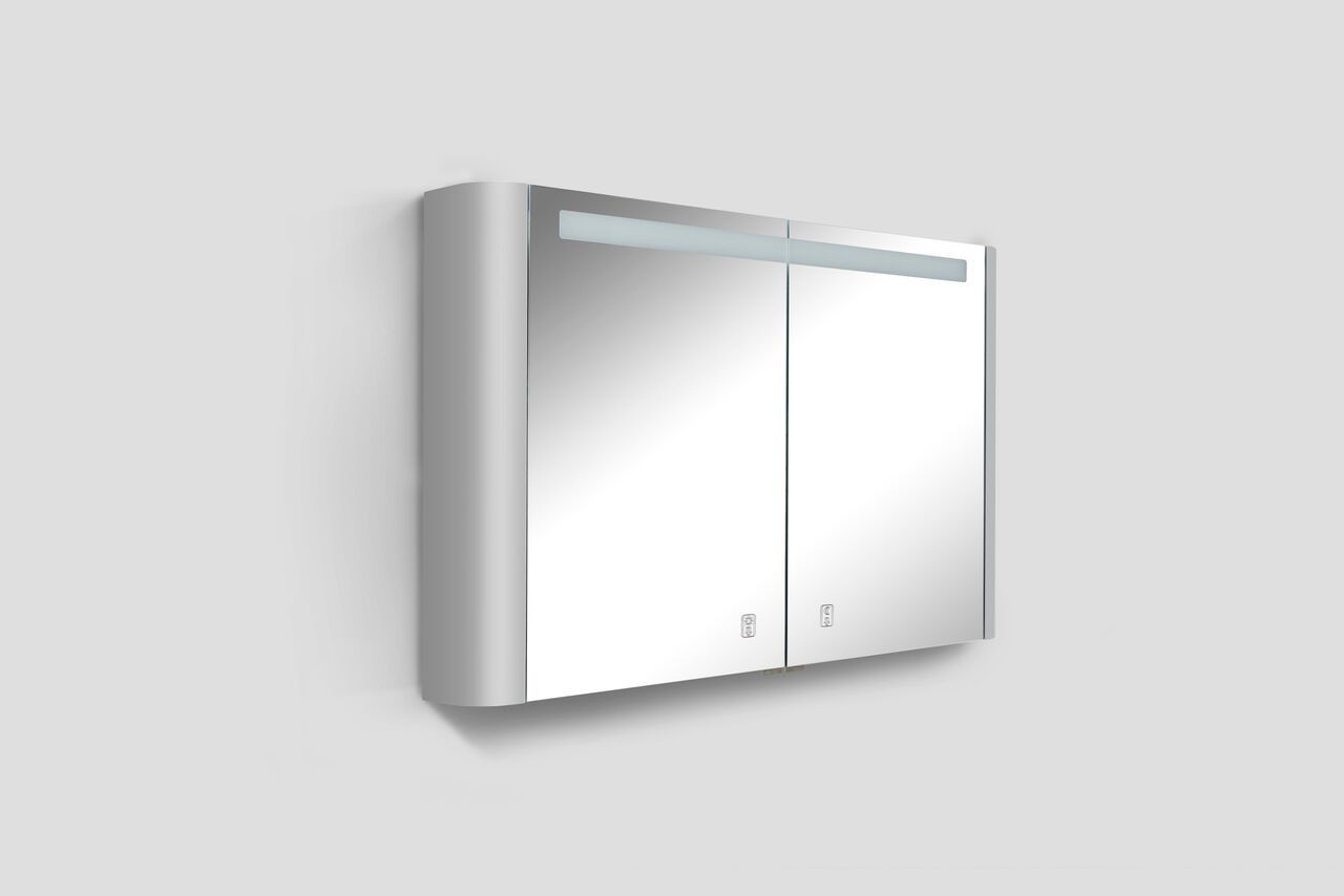 Зеркало-шкаф с подсветкой Am.Pm Sensation 100 (Сенсейшон) 100х70 схема 6