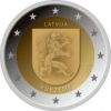 Герб Курземе   2 евро Латвия  2017