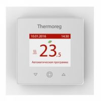 Электронный терморегулятор Thermoreg TI-970 White цветной программируемый для теплого пола купить в Екатеринбурге