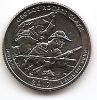 Нац.Исторический парк Дж.Кларка(Индиана) 25 центов США 2017 Монетный Двор S