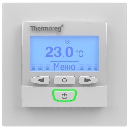 Электронный терморегулятор Thermoreg TI-950 design программируемый для теплого пола
