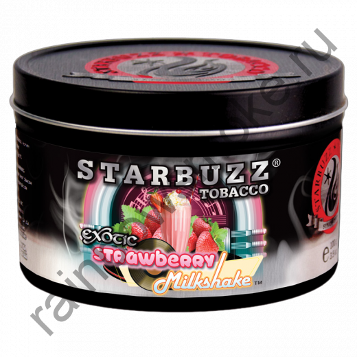 Starbuzz Bold 250 гр - Strawberry Milkshake (Клубничный Молочный Коктейль)