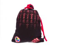 Мешок для кимоно черно-красный Adidas Satin Carry Bag Karate WKF ADIACC125