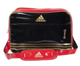 Сумка спортивная черно-красно-золотая Adidas Sports Carry Bag Karate L ADIACC110CS2L-K