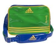 Сумка спортивная зелено-сине-желтая Adidas Sports Carry Bag Karate L ADIACC110CS2L-K