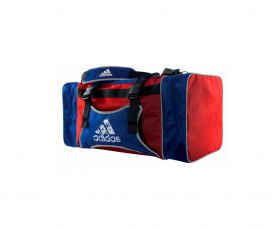 Сумка спортивная красно-синяя Adidas TKD Body Protector Team Bag L ADIACC107-L