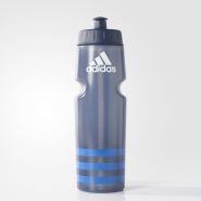 Бутылка для воды серо-синяя 0.75 л Adidas Performance Bottle BK4040