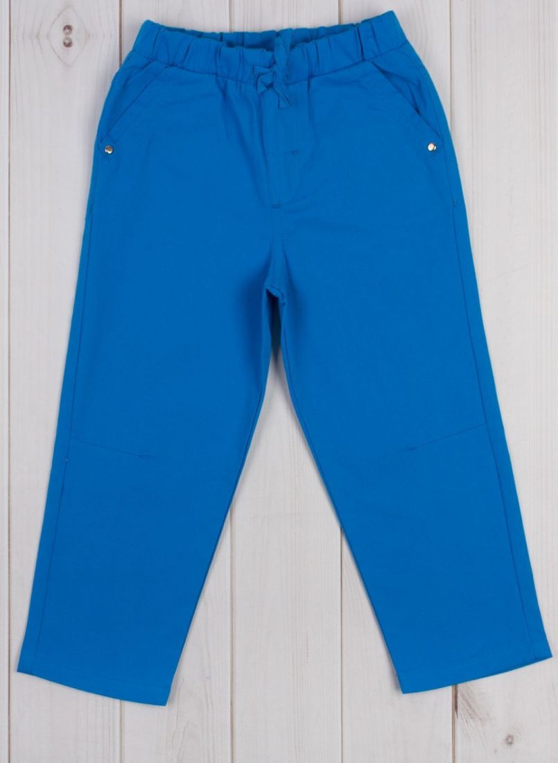 Синие брюки для мальчика текстильные