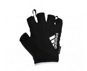 Перчатки для фитнеса Adidas Essential Gloves черно-белые ADGB-12321/24
