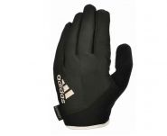 Перчатки для фитнеса черно-белые Adidas Full Finger Essential Gloves ADGB-12421/24