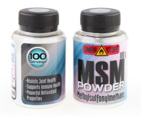 MSM Powder 100 g - Порошок MSM 100 грамм + мерная ложка.