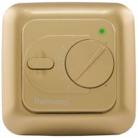 Электронный терморегулятор Thermoreg TI-200 gold (золотой) для теплого пола