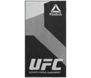 Полотенце черно-серое Reebok UFC Fan Towel L BR4598