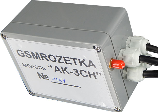 GSM контроллер "AK-3CH"