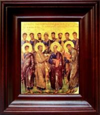 12 апостолов (21х24), простой киот