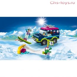 Конструктор Lari Подружки Горнолыжный курорт: Внедорожник 10728 (41321) 144 дет