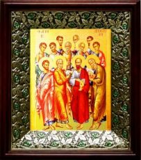 12 апостолов (21х24), киот со стразами
