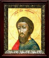 Апостол Варфоломей (19х22), темный киот